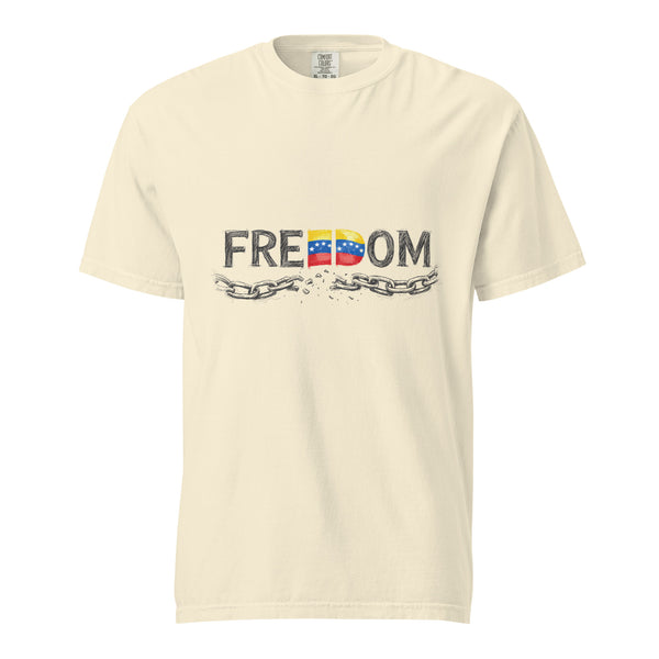 Freedom for Venezuela T-Shirt – Minimal Solidarity Graphic Tee