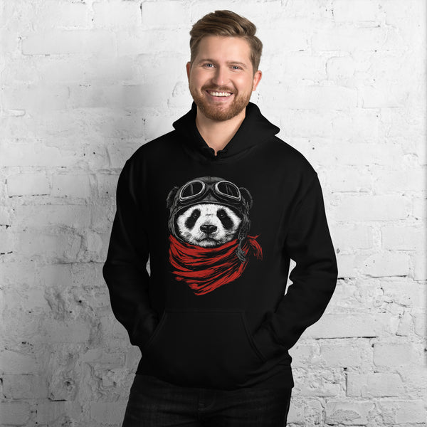 Aviator Panda Unisex | AL Hoodie Design