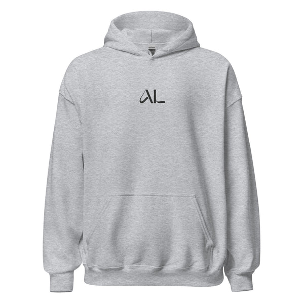 AL Minimal Logo Unisex Hoodie | Heavy Blend Fleece